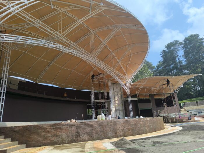 tenda membrane amfiteater