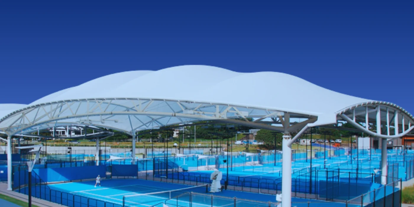 tenda membrane lapangan olahraga