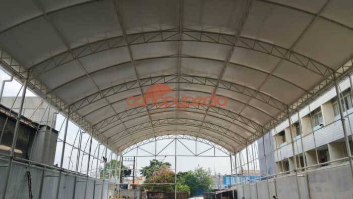 kanopi membrane lapang padael