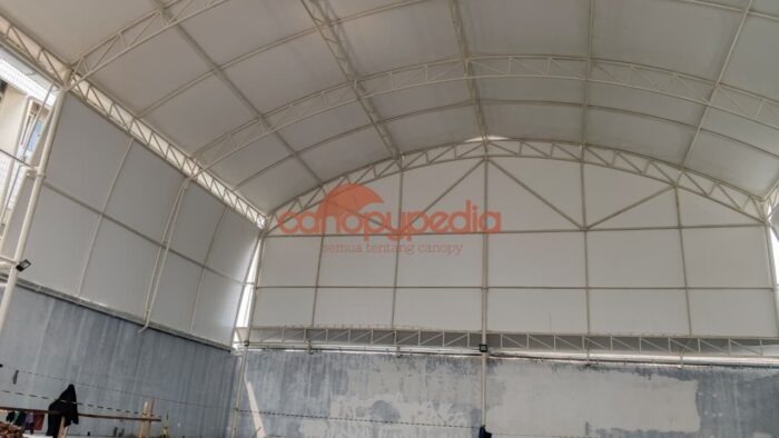 kanopi membrane lapang padael